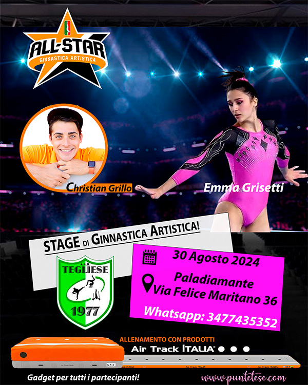 Stage di Ginnastica Artistica a Genova