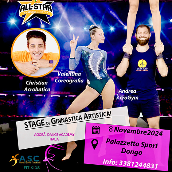 Stage di Ginnastica Artistica a Dongo(CO)